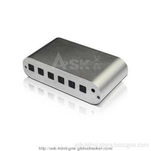 New Toslink (Optical) audio switcher 4 in 2 out